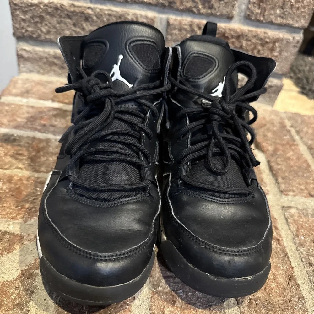 Nike Air Jordan Flight Club 91 GS Size 5.5Y‎ Black White DM1685 001 Shoes #0062